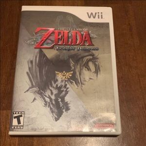 The Legend of Zelda: Twilight Princess Wii. Includes: Disc, Manual & Original Ca